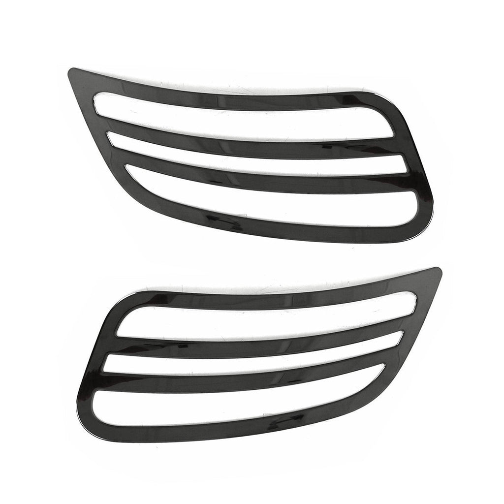 2019-2026 Mercedes Sprinter W907 910 Front Bumper Grill Trim Stainless Steel Dark 2Pcs