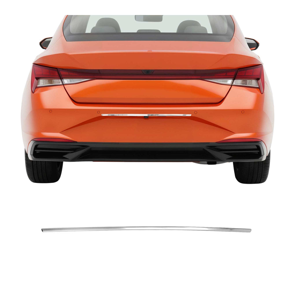 2021-2026 Hyundai Elantra Rear Trunk Tailgate Door Handle Cover Stainless Steel