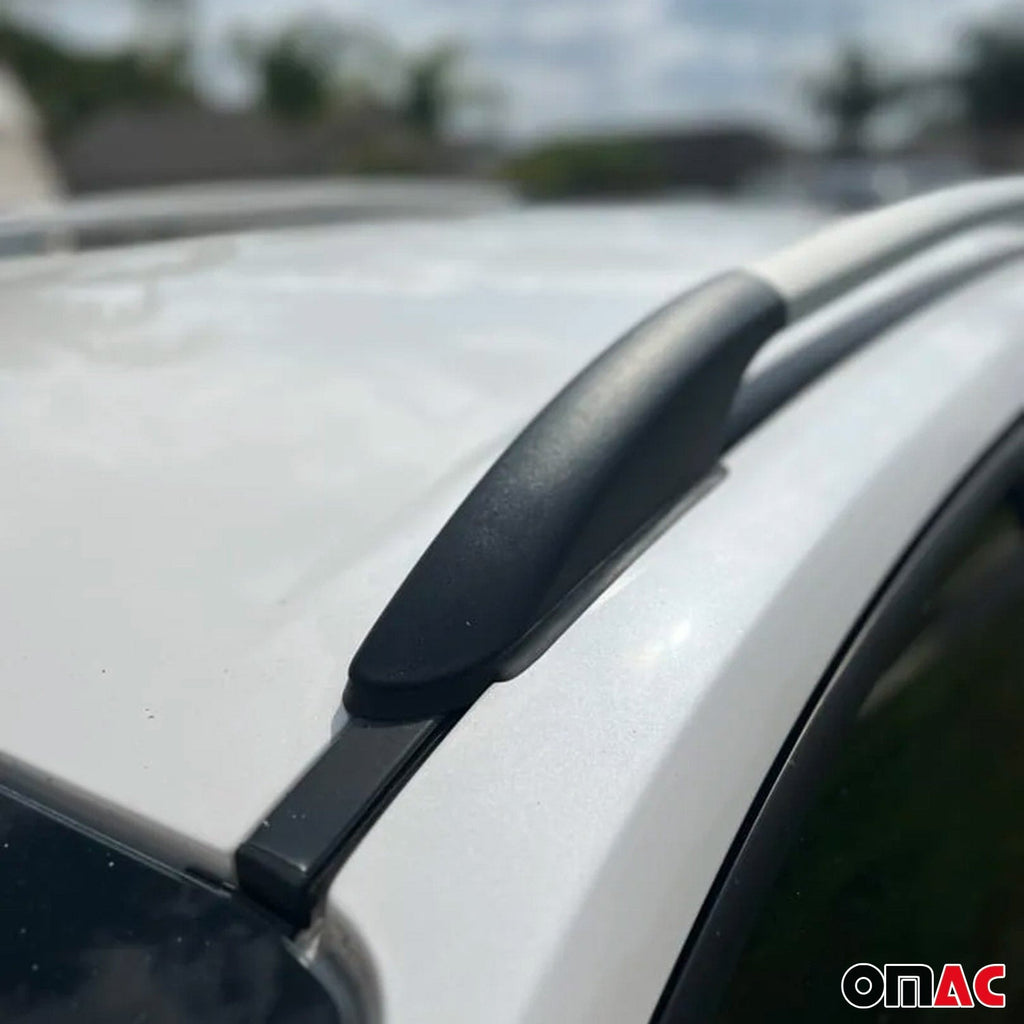 2015-2026 Porsche Macan 1.gen Roof Rack Rails Side Rails Silver