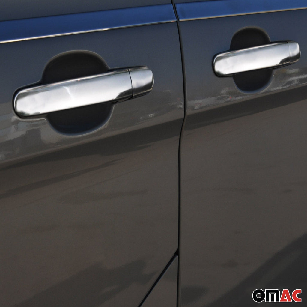 2015-2024 Ford Transit 150 Car Door Handle Cover Protector Stainless Steel 8 Pcs