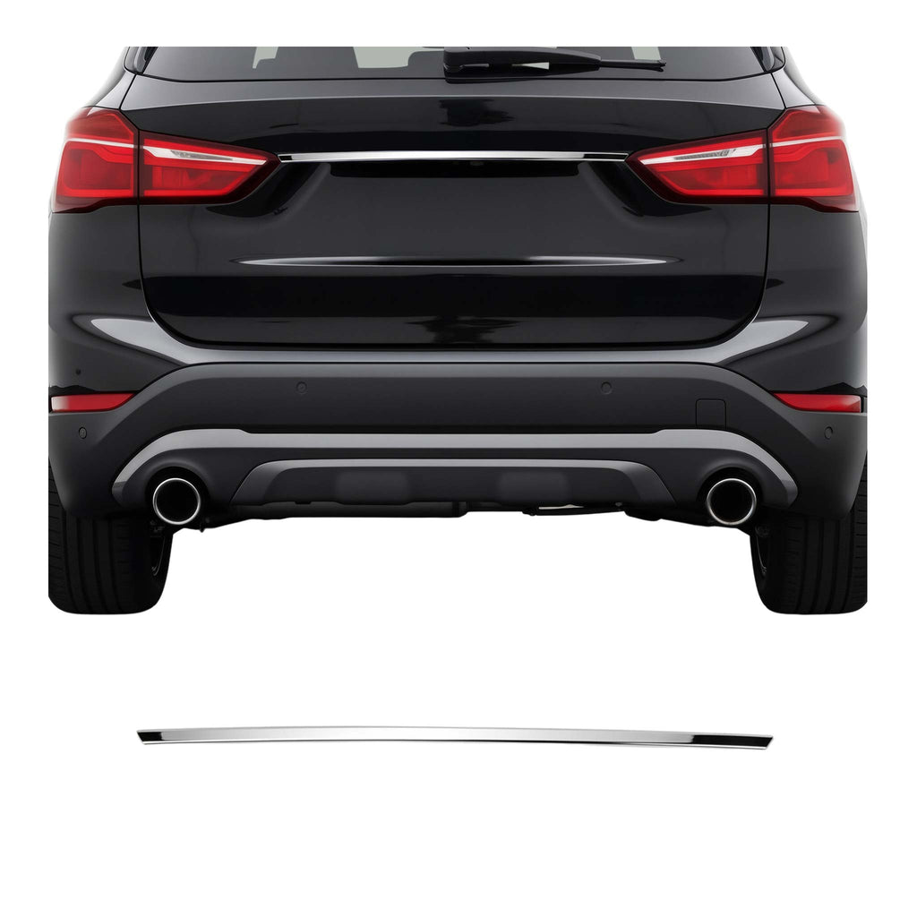 2016-2022 BMW X1 F48 Rear Trunk Tailgate Door Handle Cover Upper Stainless Steel