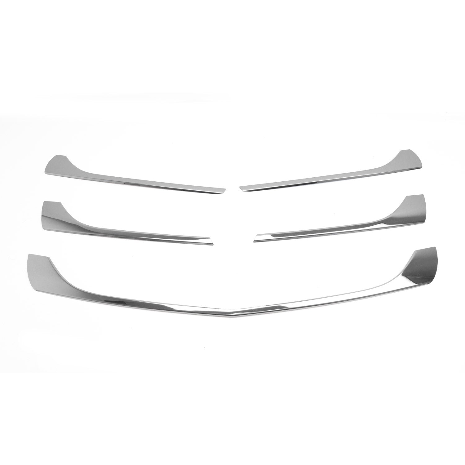 2016-2020 Mercedes Metris Front Bumper Grill Trim Molding Stainless Steel 5x
