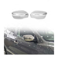 2017-2020 Nissan Pathfinder Side Mirror Cover Caps ABS Chrome Silver Gloss 2 Pcs