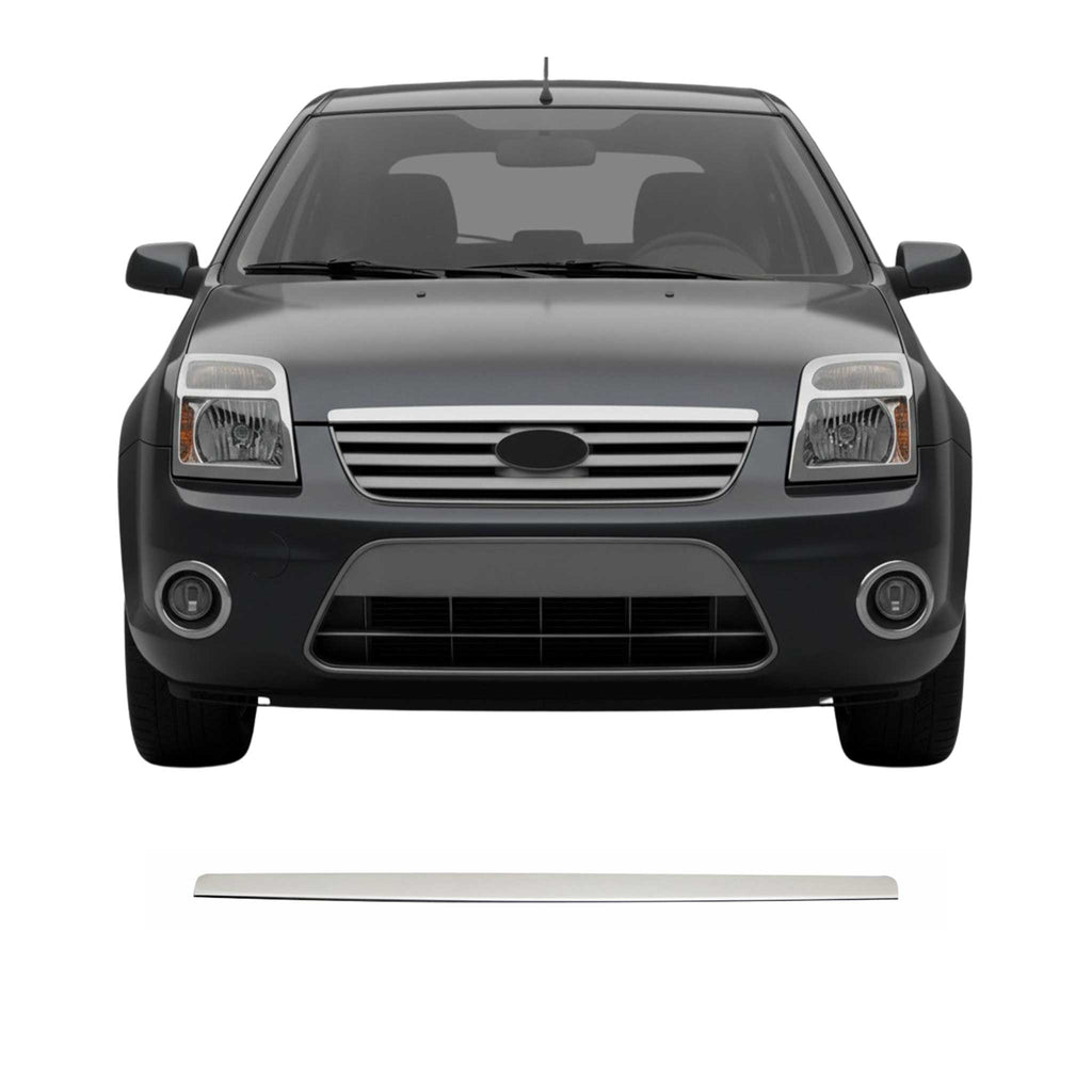 2010-2013 Ford Transit Connect Front Hood Bonnet Strip Trim Silver Stainless Steel 1Pc