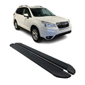 2014-2018 Subaru Forester IV Running Boards Side Steps Black