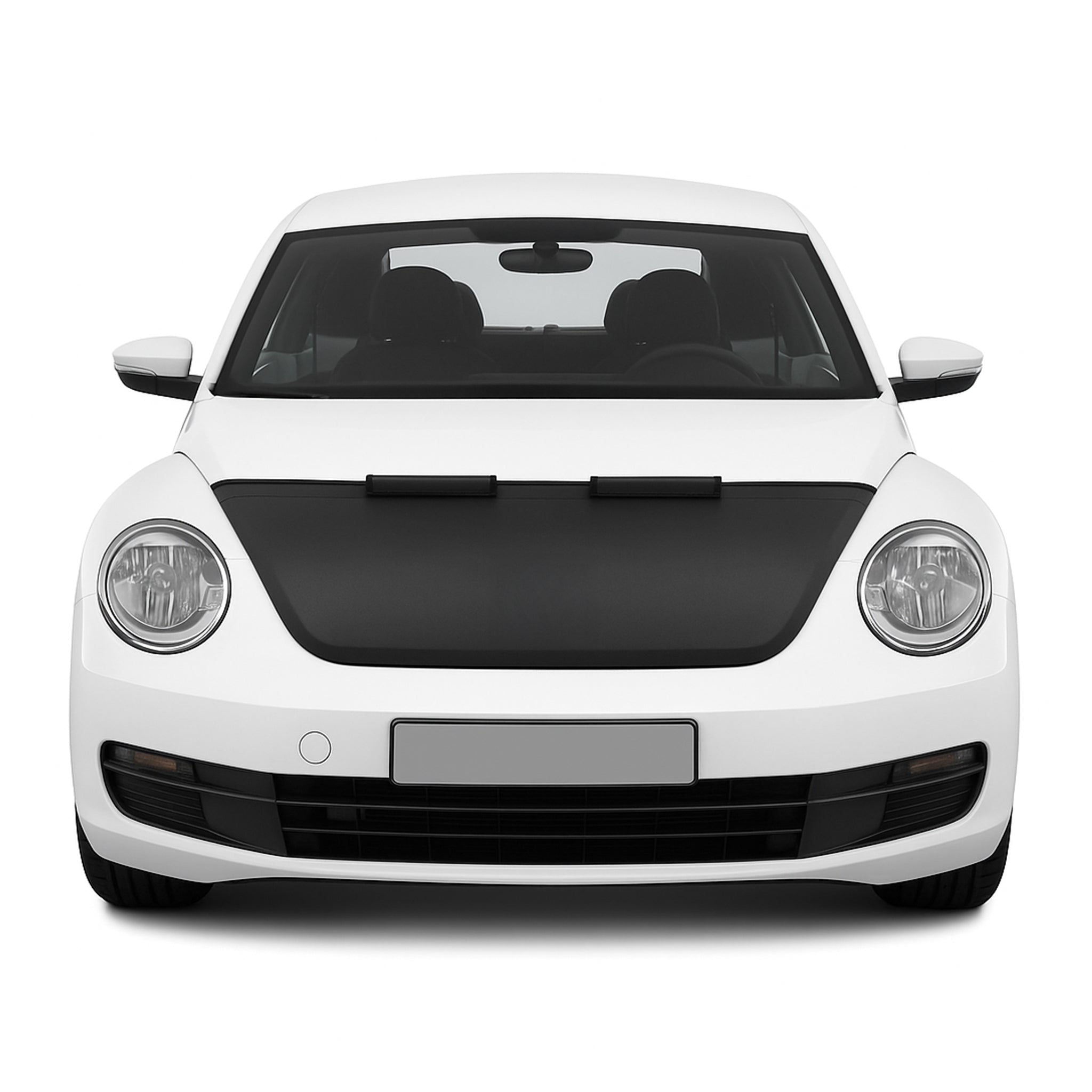 2012-2019 VW Beetle Car Bonnet Mask Hood Bra Black 1 Pc