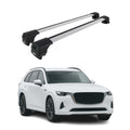 2025-2026 Mazda CX-70 Roof Rack Cross Bars Luggage Carrier Alu Gray 2x