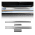 2018-2024 Nissan Kicks Door Sill Scuff Plate Scratch Protector Stainless Steel 4x