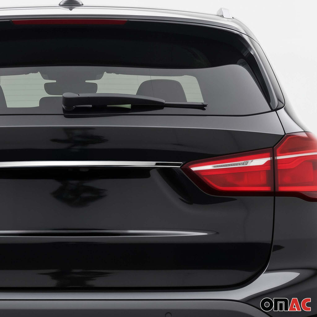 2016-2022 BMW X1 F48 Rear Trunk Tailgate Door Handle Cover Upper Stainless Steel
