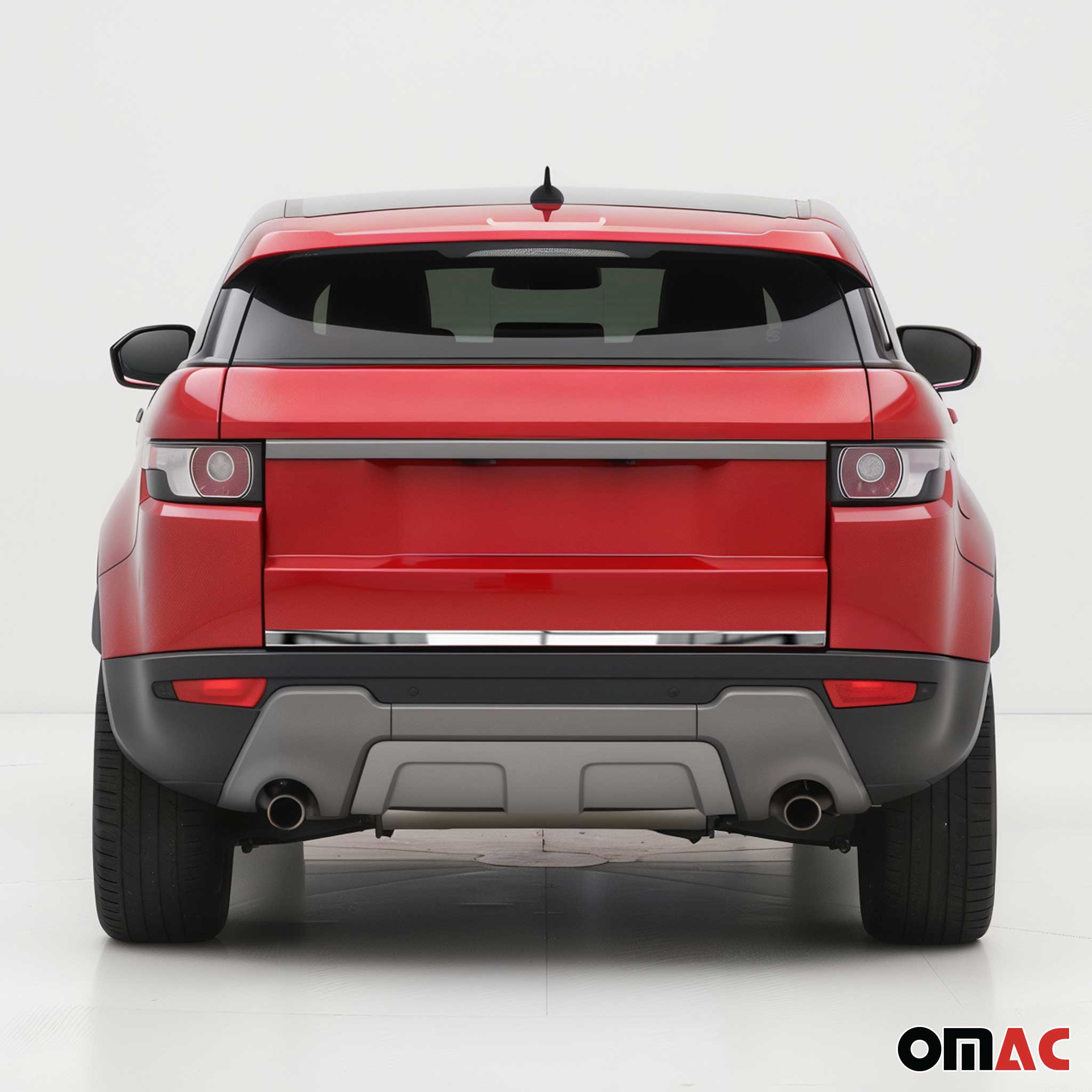 2012-2019 Land Rover Range Rover Evoque Rear Trunk Molding Trim Stainless Steel Silver
