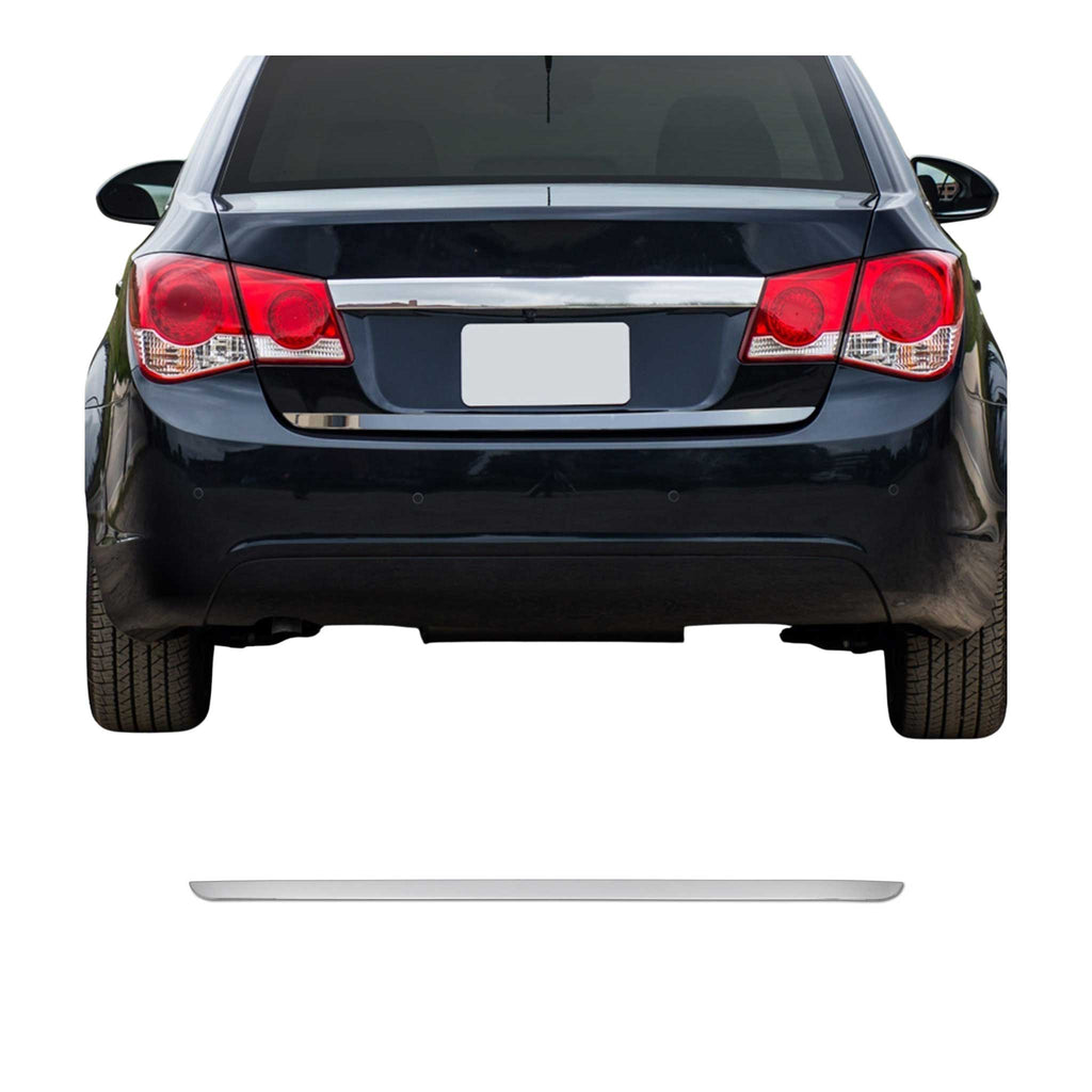 2011-2015 Chevrolet Cruze Sedan Rear Trunk Molding Trim Stainless Steel