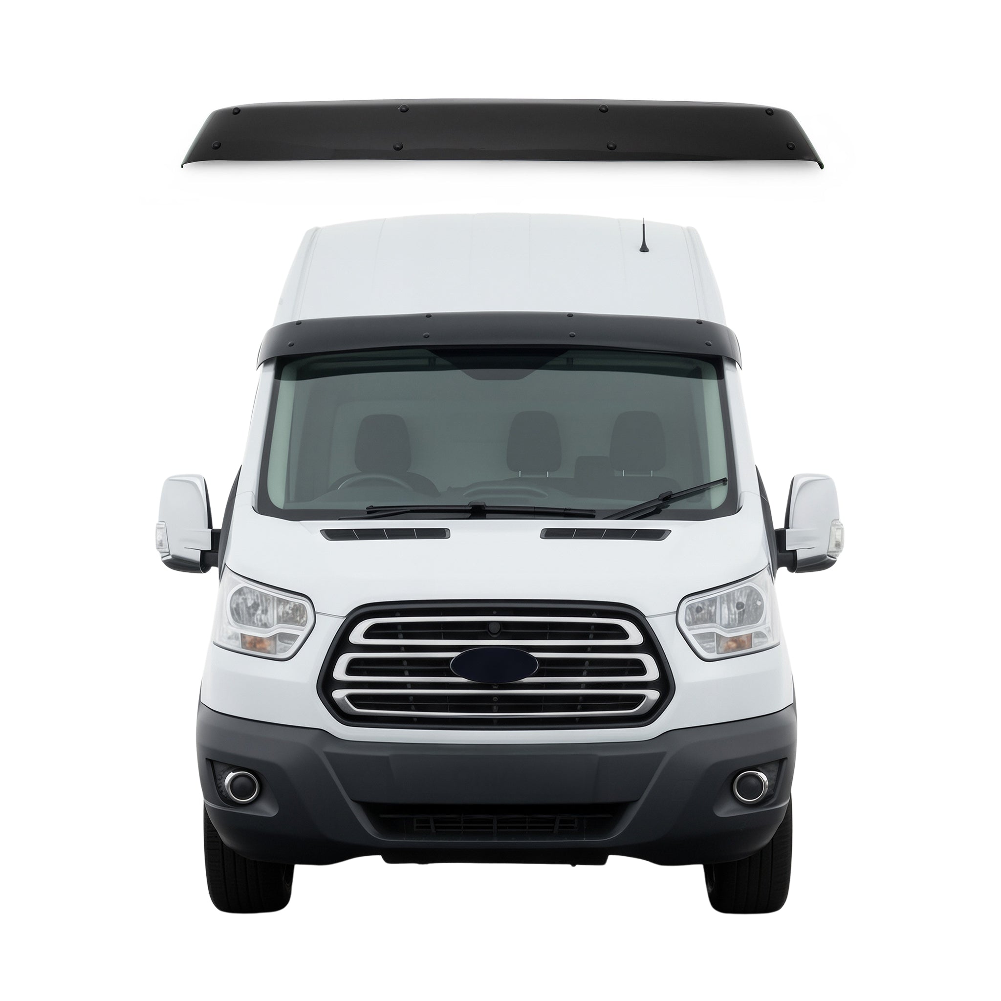 2015-2026 Ford Transit Front Windshield Sun Visor 1 Pc Smoke