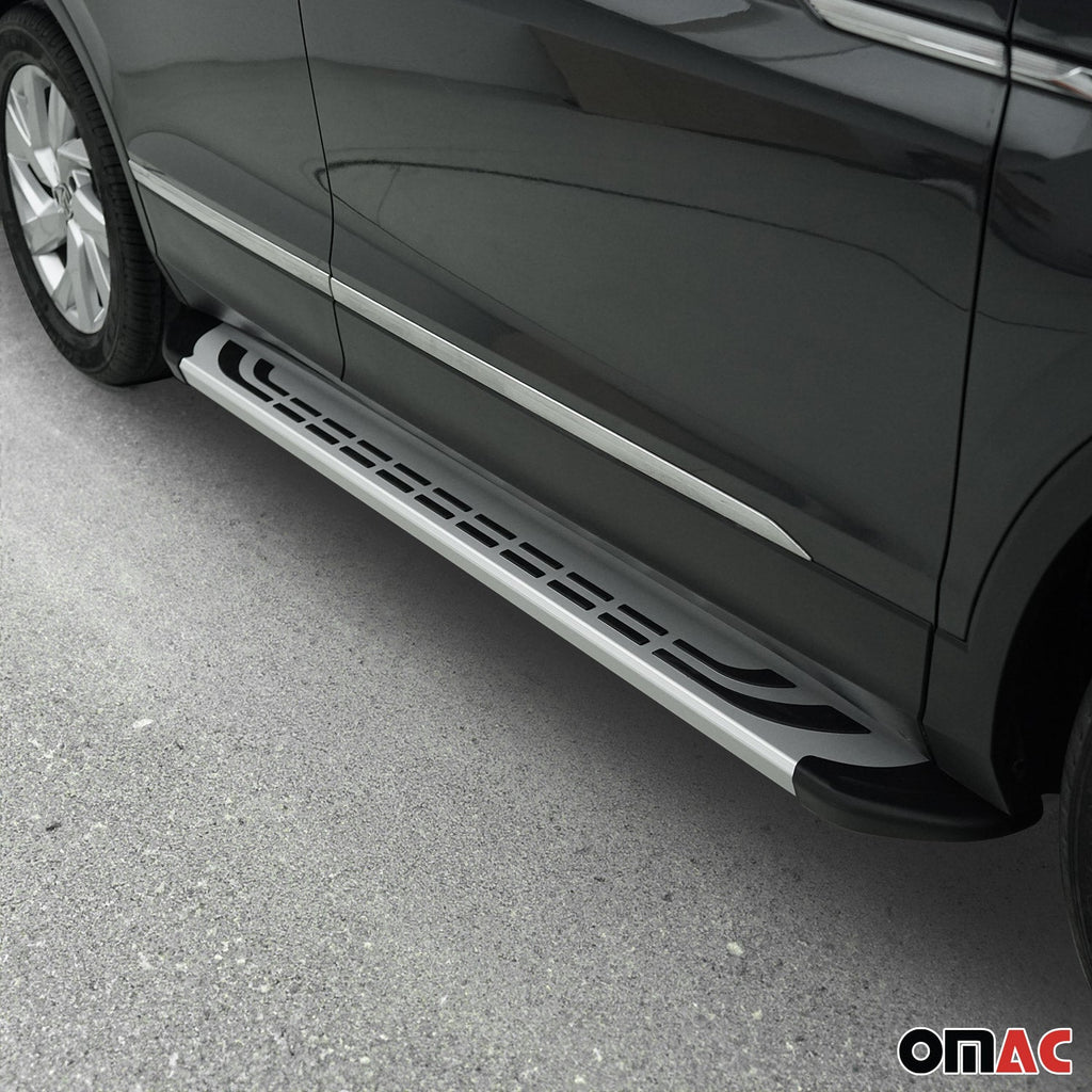 2009-2014 Nissan Murano Running Boards Side Steps Silver