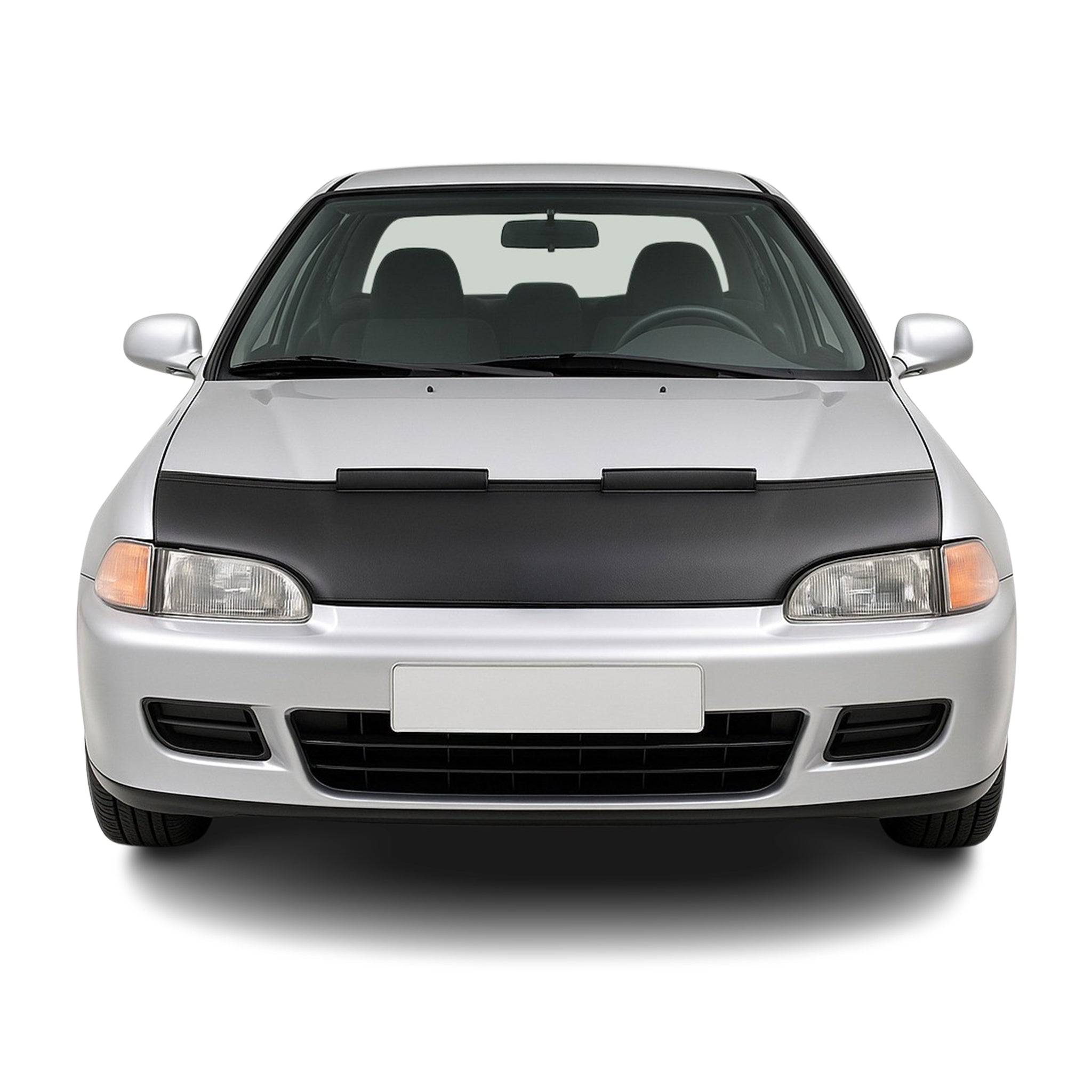 1991-1995 Honda Civic Car Bonnet Mask Hood Bra Black 1 Pc