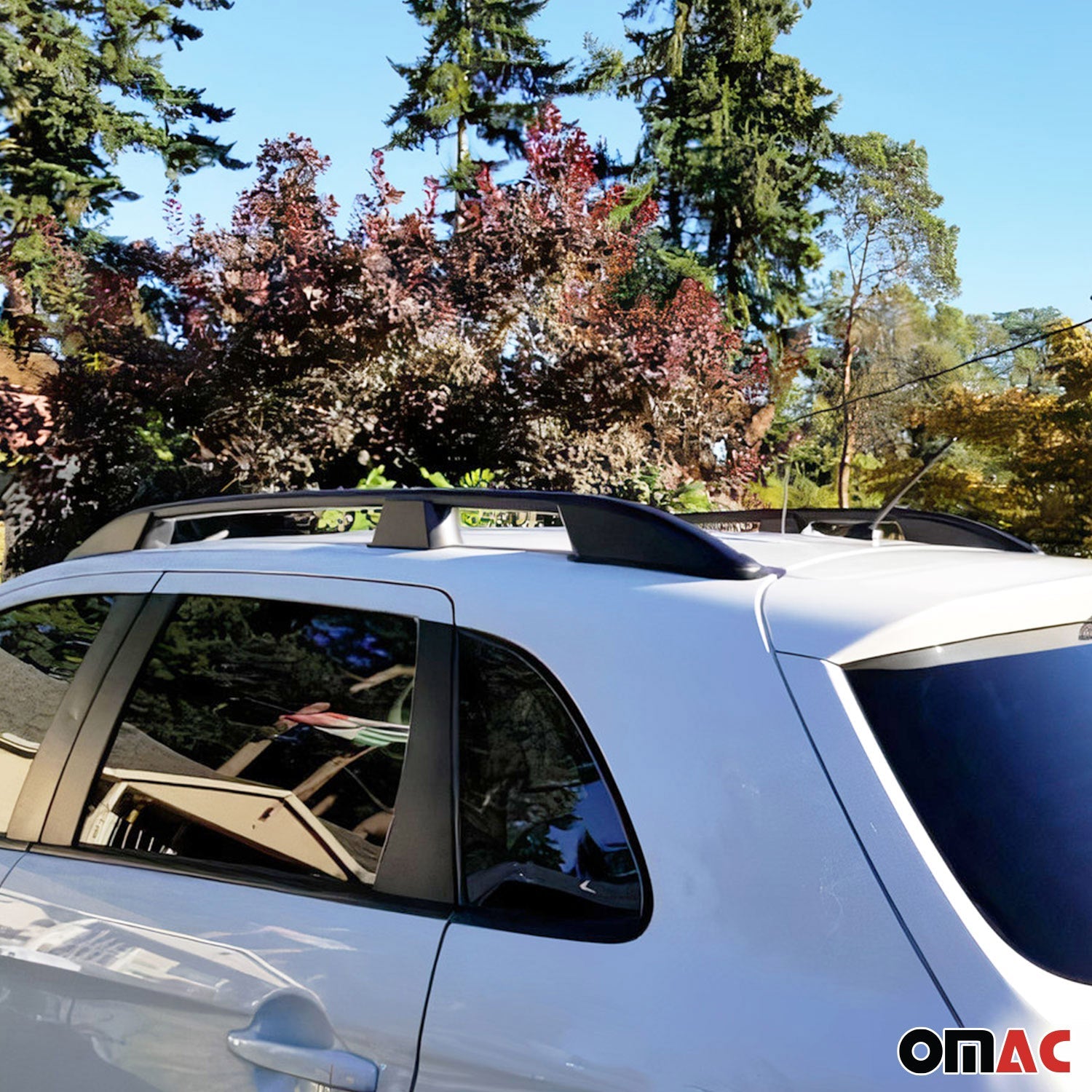 2015-2022 RAM Promaster City L2 Long Roof Rack Rails Side Rails Black