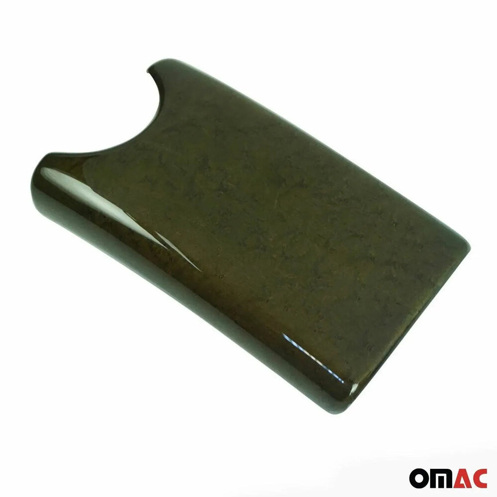 2004-2009 Mercedes E Class W211 Sedan Armrest Box Lid Cover Wood Black Green
