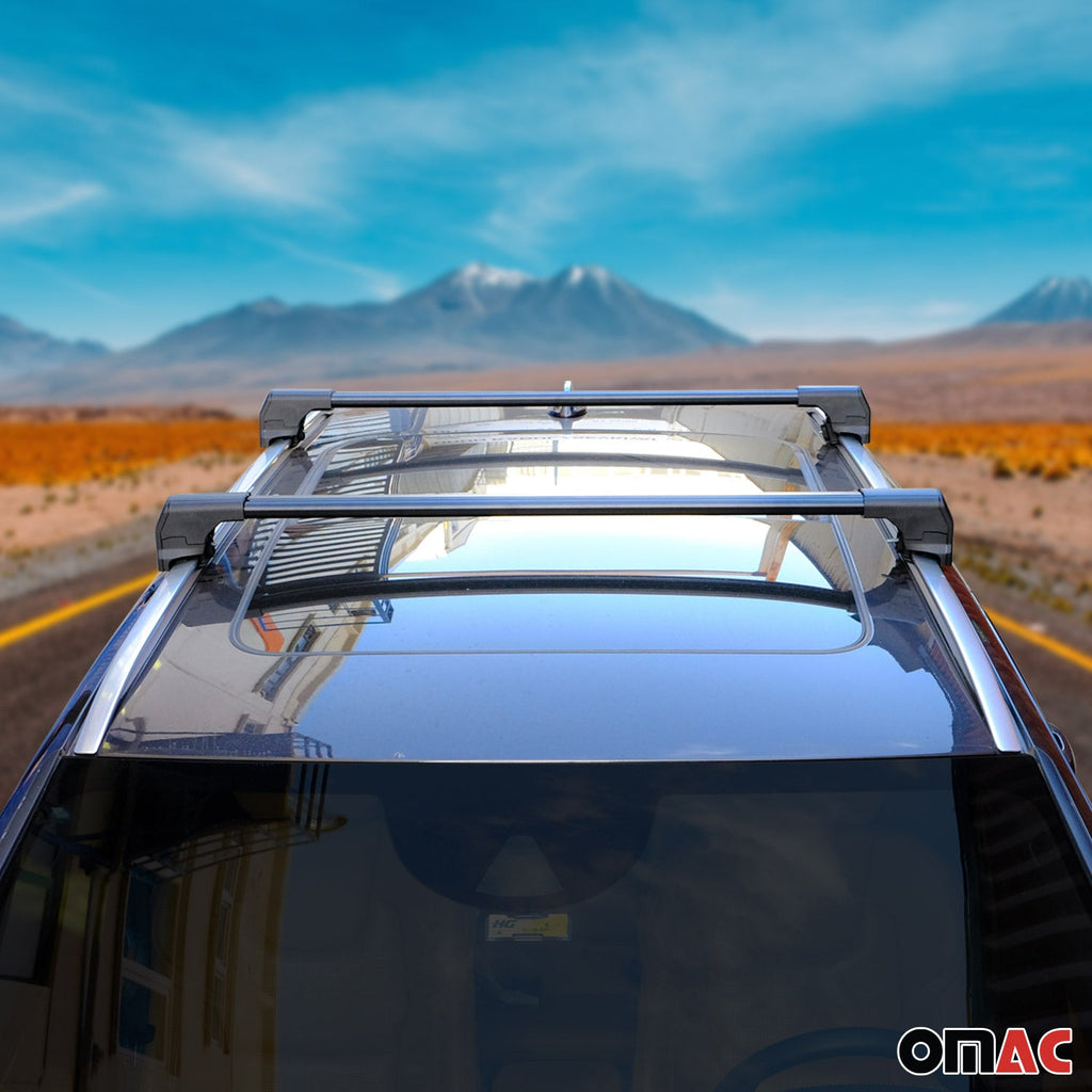 2019-2026 Volvo XC40 Roof Rack Cross Bars Black