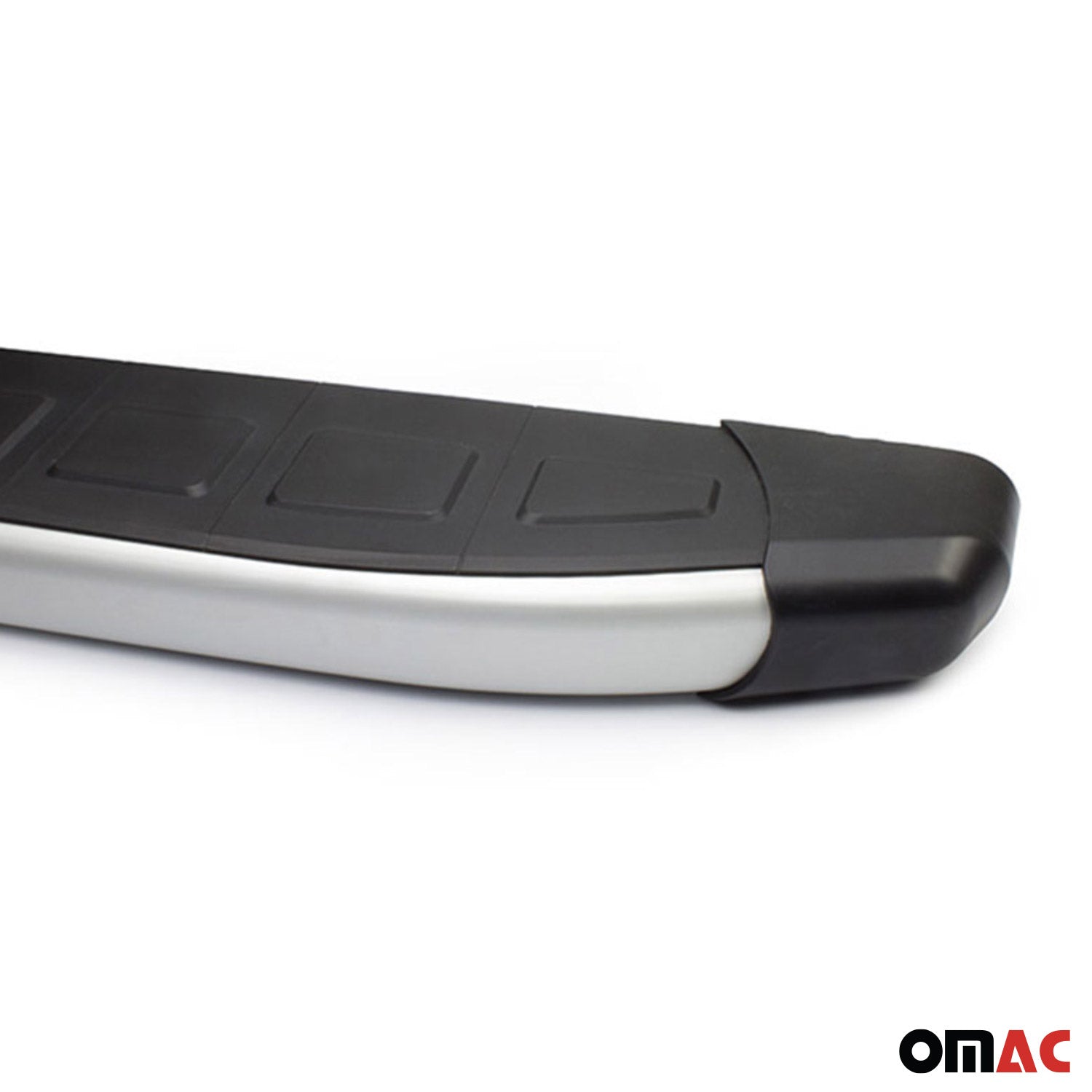 2023-2026 Alfa Romeo Tonale Running Boards Side Steps Silver & Black
