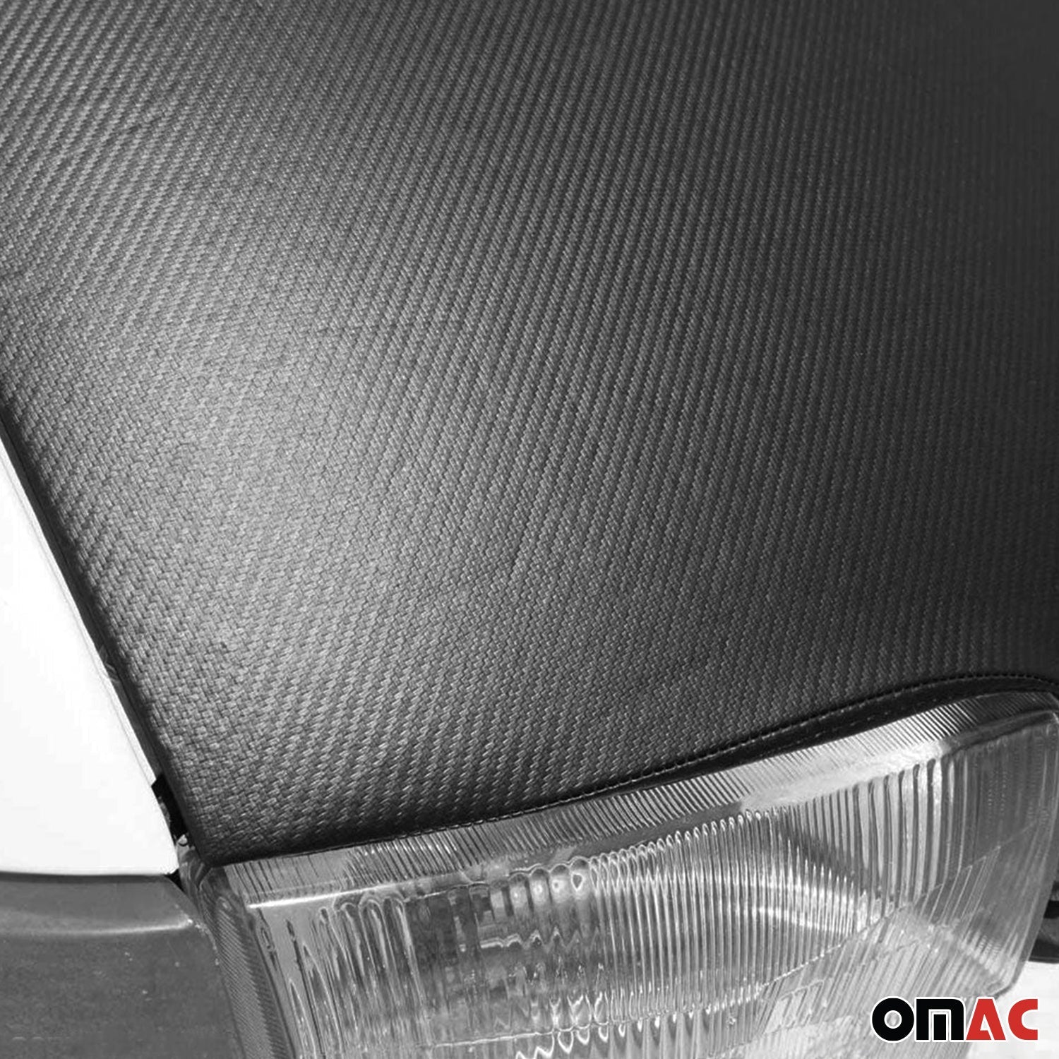2015-2026 Ford Transit Car Bonnet Mask Hood Bra Carbon Black Full Coverage