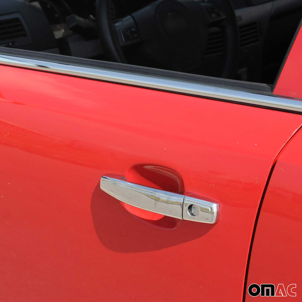 2010-2015 Chevrolet Camaro Car Door Handle Cover Protector Stainless Steel 4 Pcs