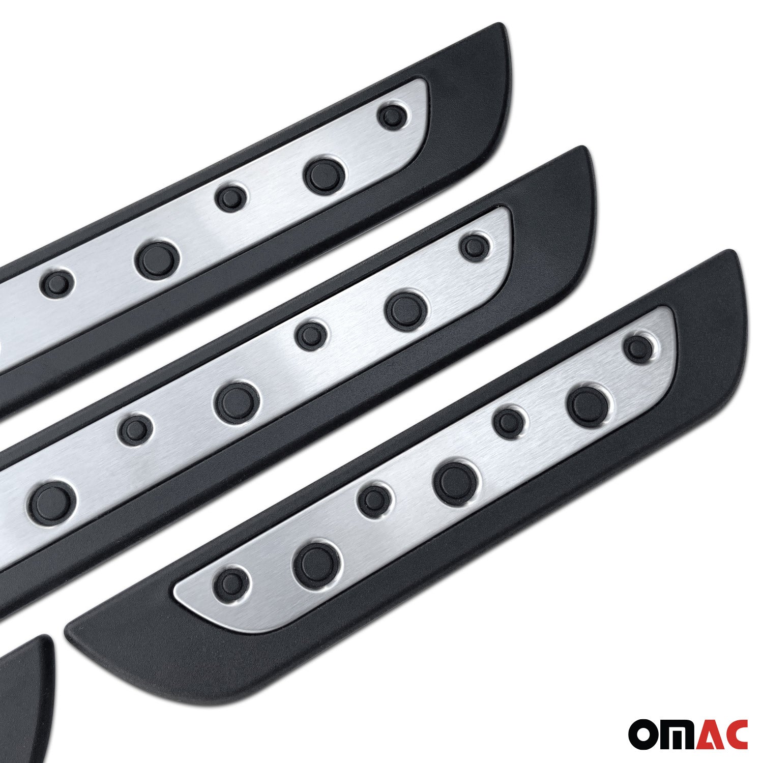 2006-2019 Mercedes B Class W245 W246 Door Sill Scuff Plate Scratch Protector Stainless Steel Silver 4 Pcs