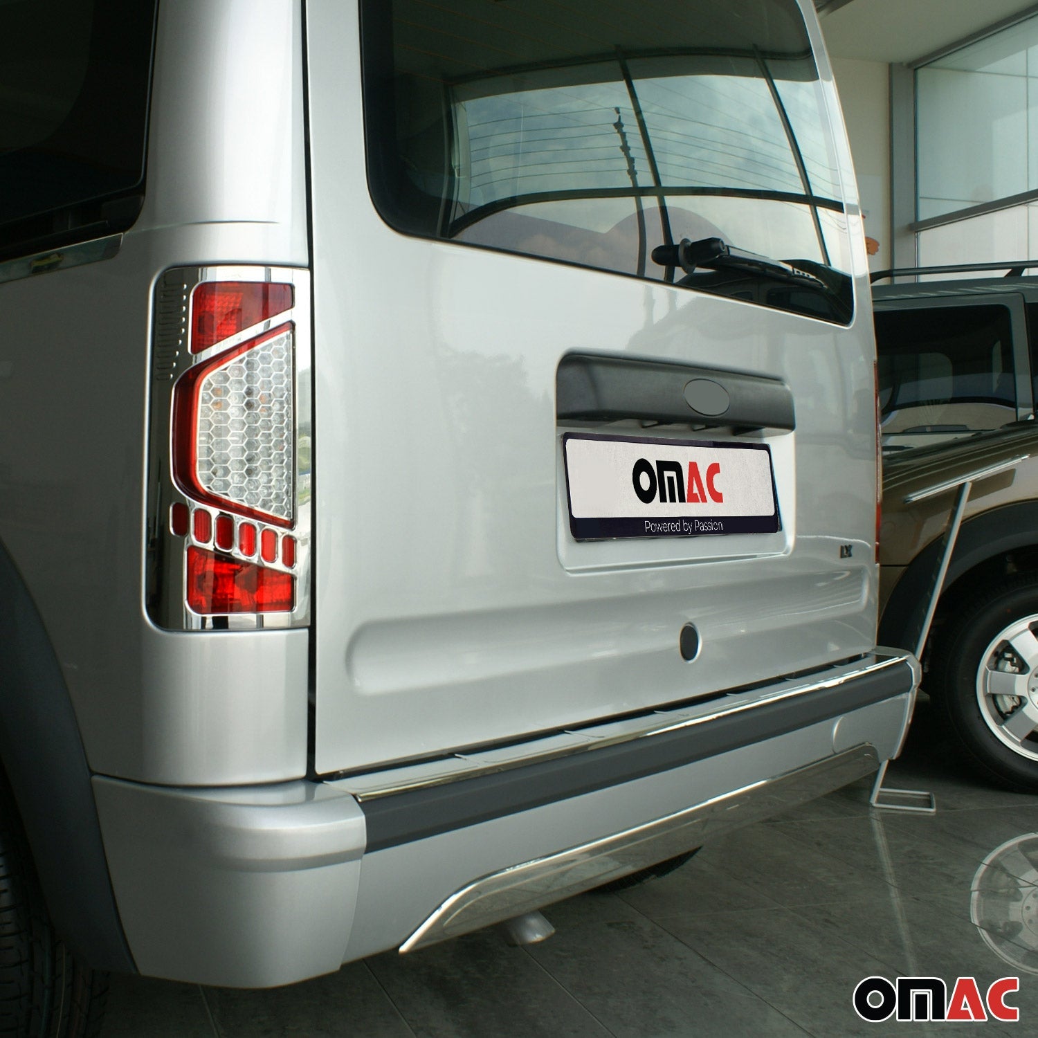 2010-2013 Ford Transit Connect Rear Trunk Molding Trim Stainless Steel Silver 1Pc