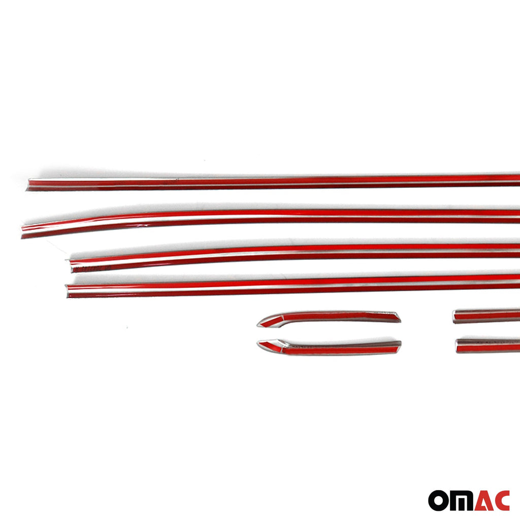 2019-2026 Toyota Corolla Sedan Window Molding Trim Streamer Stainless Steel