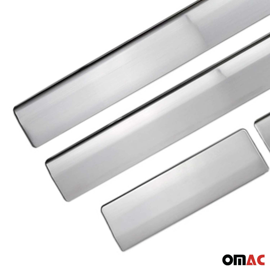 2005-2021 Nissan Frontier Door Sill Scuff Plate Scratch Protector Stainless Steel 4Pcs