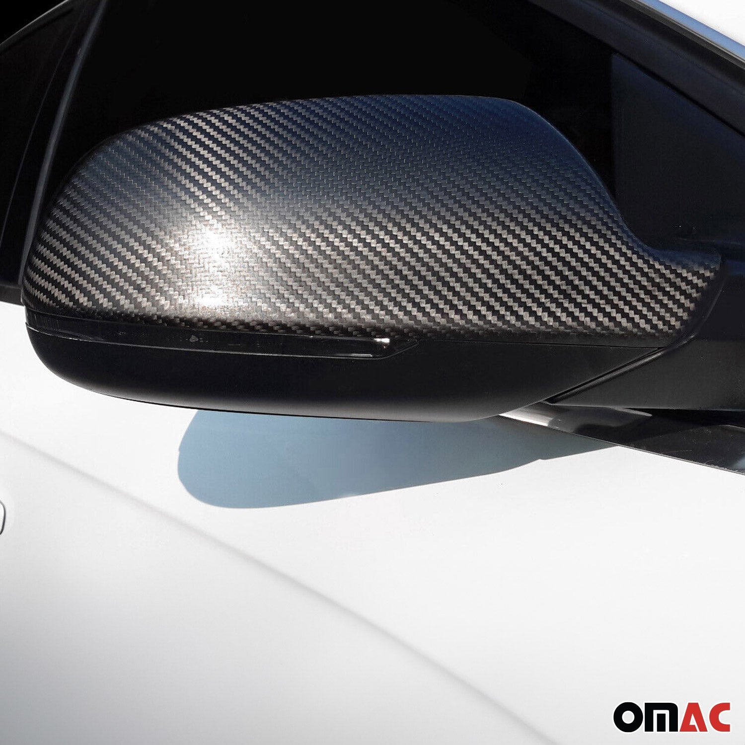 2000-2009 Audi A4 S4 B6 / A4 S4 B7 Side Mirror Cover Caps Carbon Fiber
