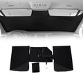 2019-2026 Mercedes Sprinter W907 910 Magnetic Curtains UV Protection Black