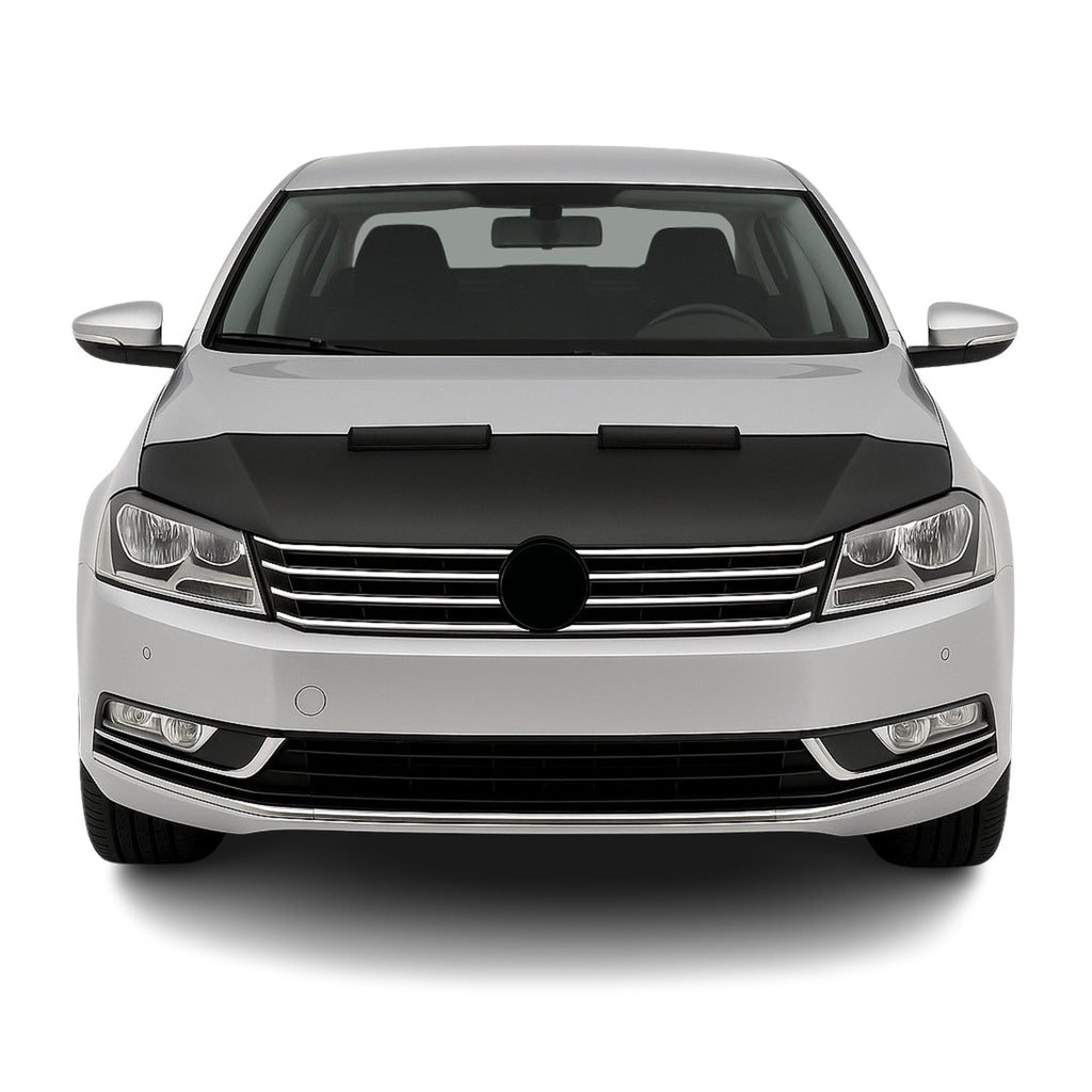 2012-2014 VW Passat B7 Car Bonnet Mask Hood Bra Black 1 Pc