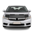 2012-2015 Honda Civic Sedan Car Bonnet Mask Hood Bra Black 1 Pc