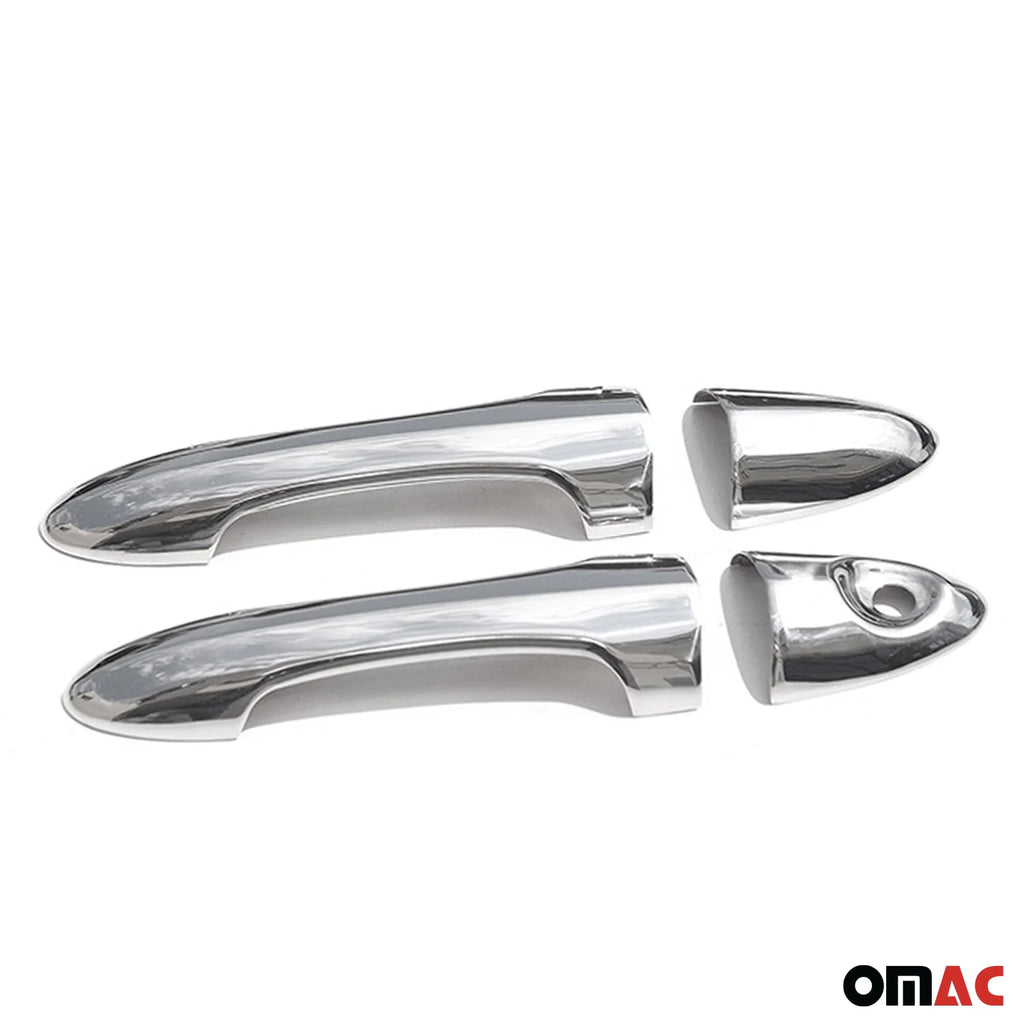 2000-2007 Ford Focus Hatchback Car Door Handle Cover Protector Stainless Steel 4 Pcs