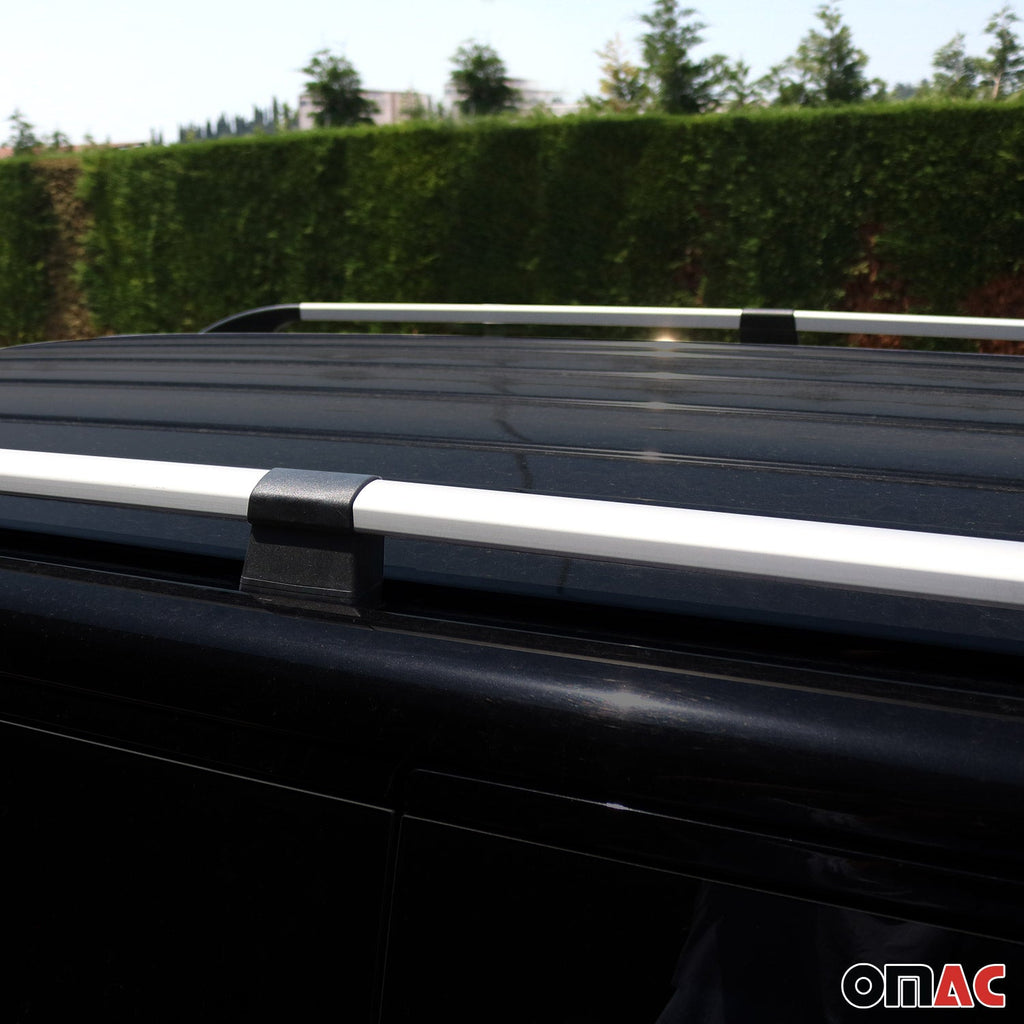 2014-2021 Ford Transit Connect L1 Roof Rack Rails Side Rails Silver