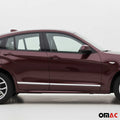 2015-2018 BMW X4 F26 Side Door Molding Trim Skirt Garnish Stainless Steel 4x