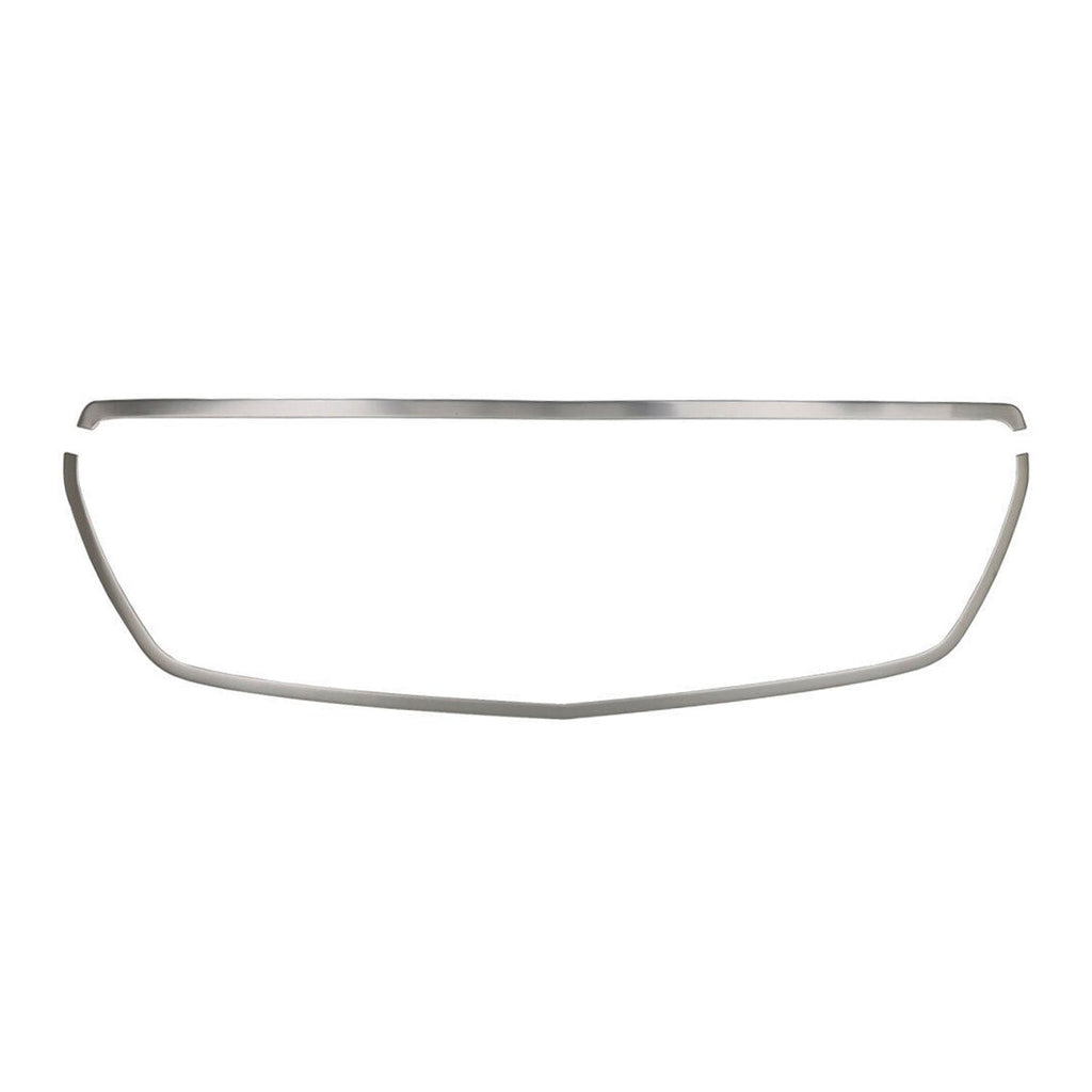 2014-2018 Mercedes Sprinter W906 Front Bumper Grill Trim Brushed Stainless Steel 2Pcs