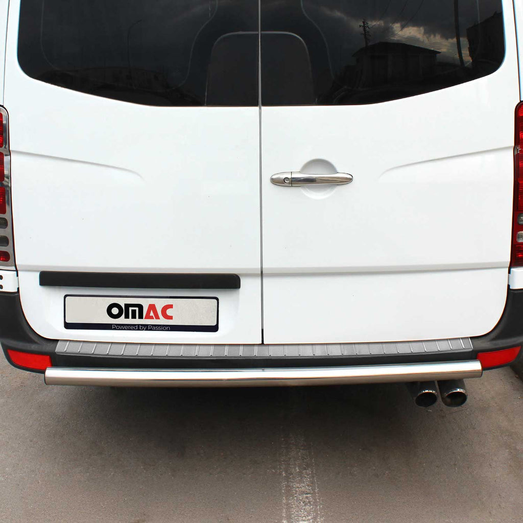 2006-2018 Mercedes Sprinter W906 Rear Bumper Guard Stainless Steel Brushed