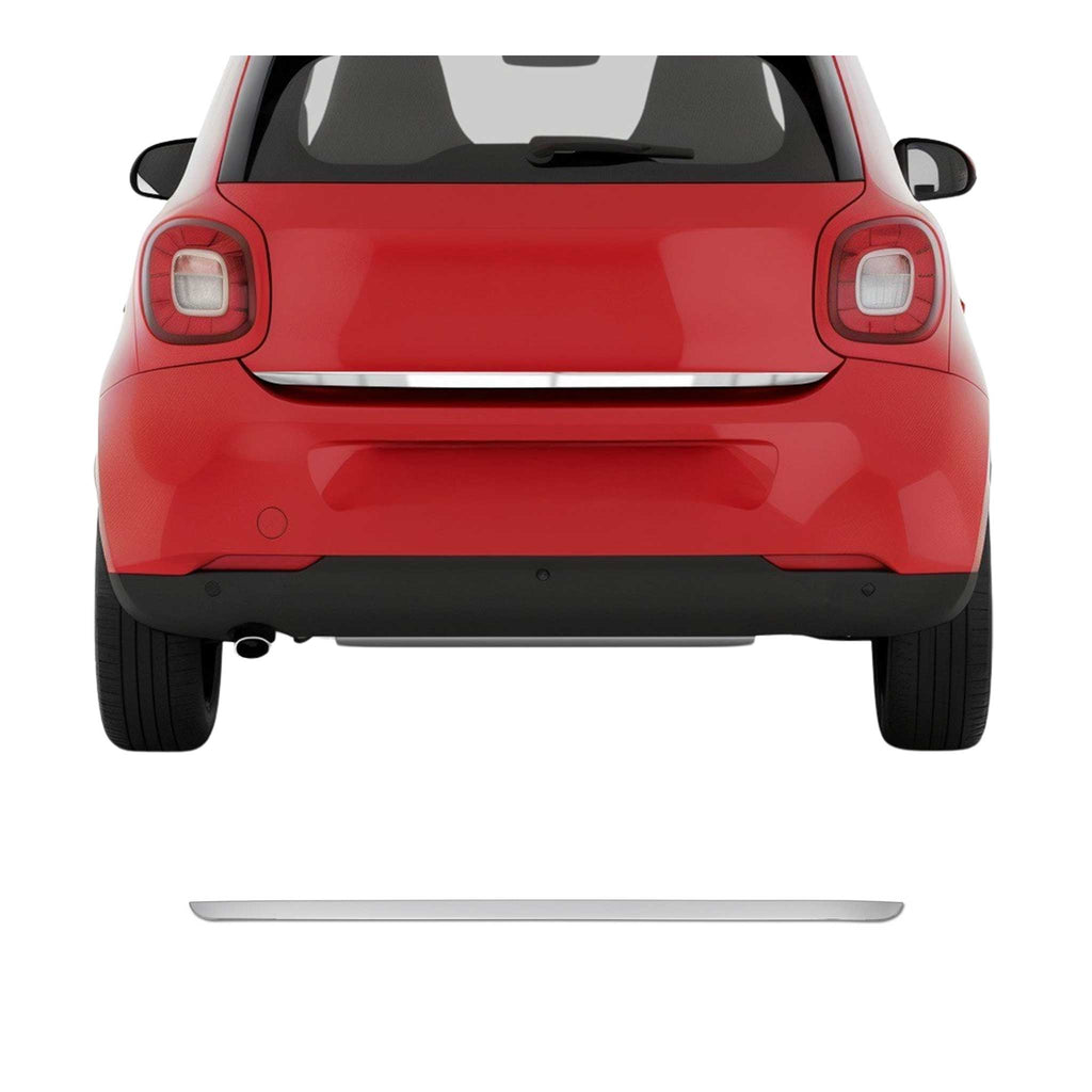 2014-2019 Smart Forfour Rear Trunk Molding Trim Stainless Steel Silver 1Pc