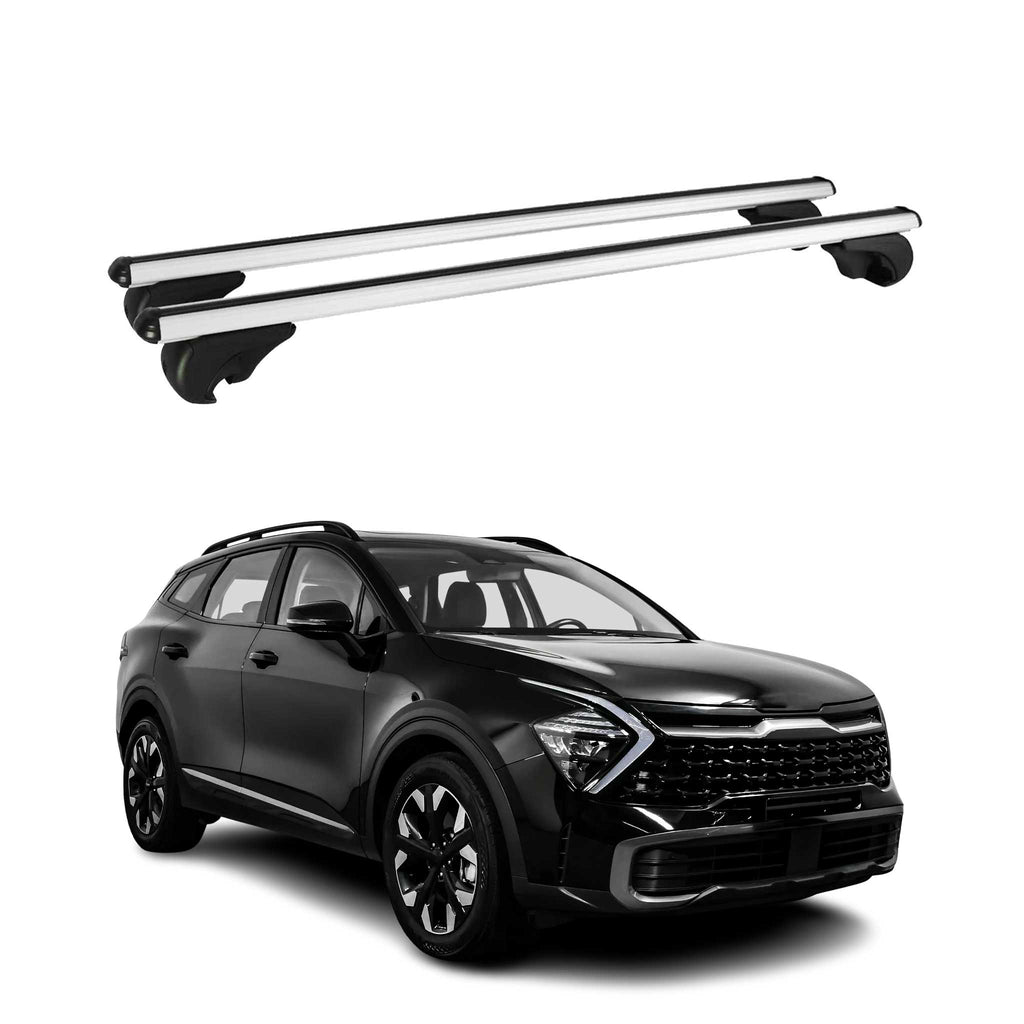 2023-2026 Kia Sportage Roof Rack Cross Bars Silver