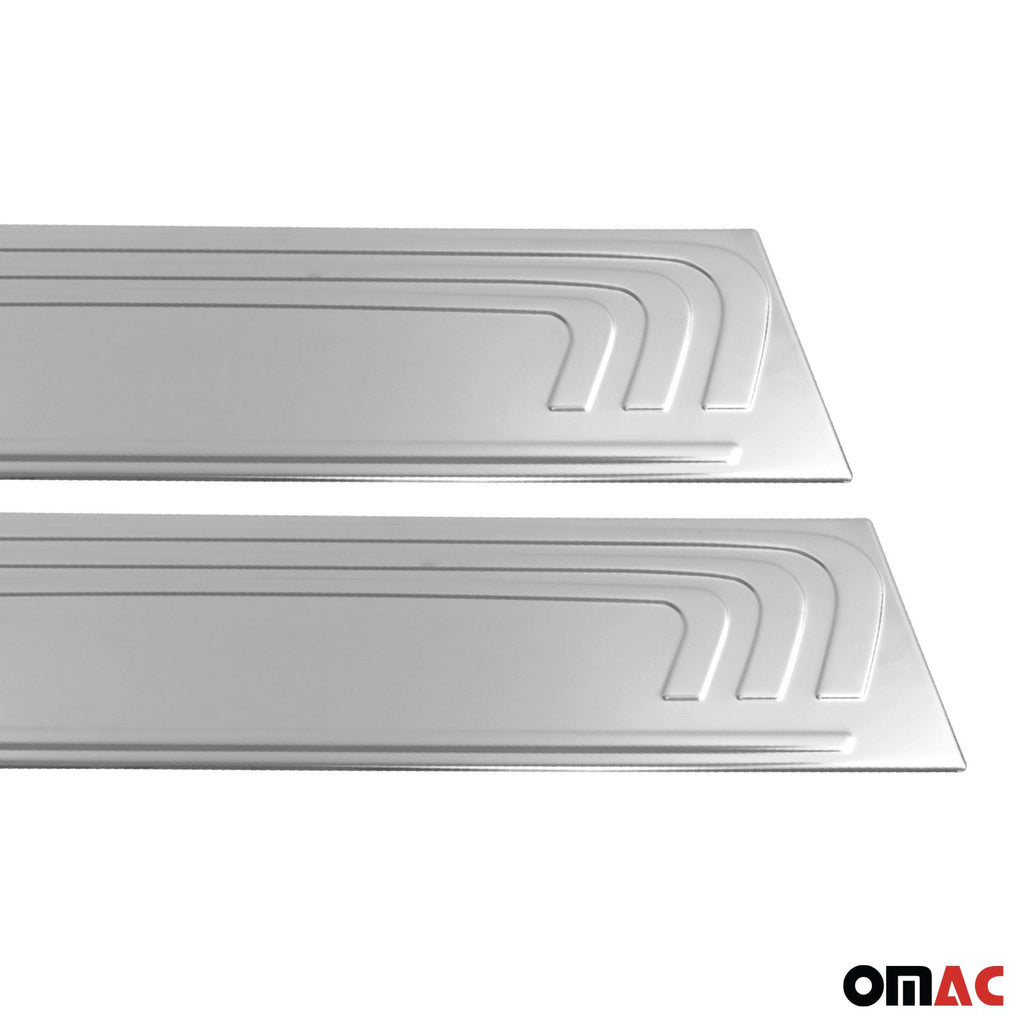 2016-2024 Mercedes Metris Door Sill Scuff Plate Scratch Protector Stainless Steel 2Pcs