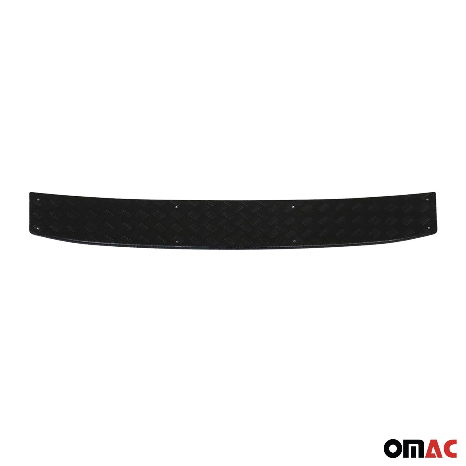 2015-2026 Ford Transit Rear Bumper Sill Cover Protector Aluminium Black