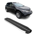 2009-2014 Nissan Murano Running Boards Side Steps Silver & Black