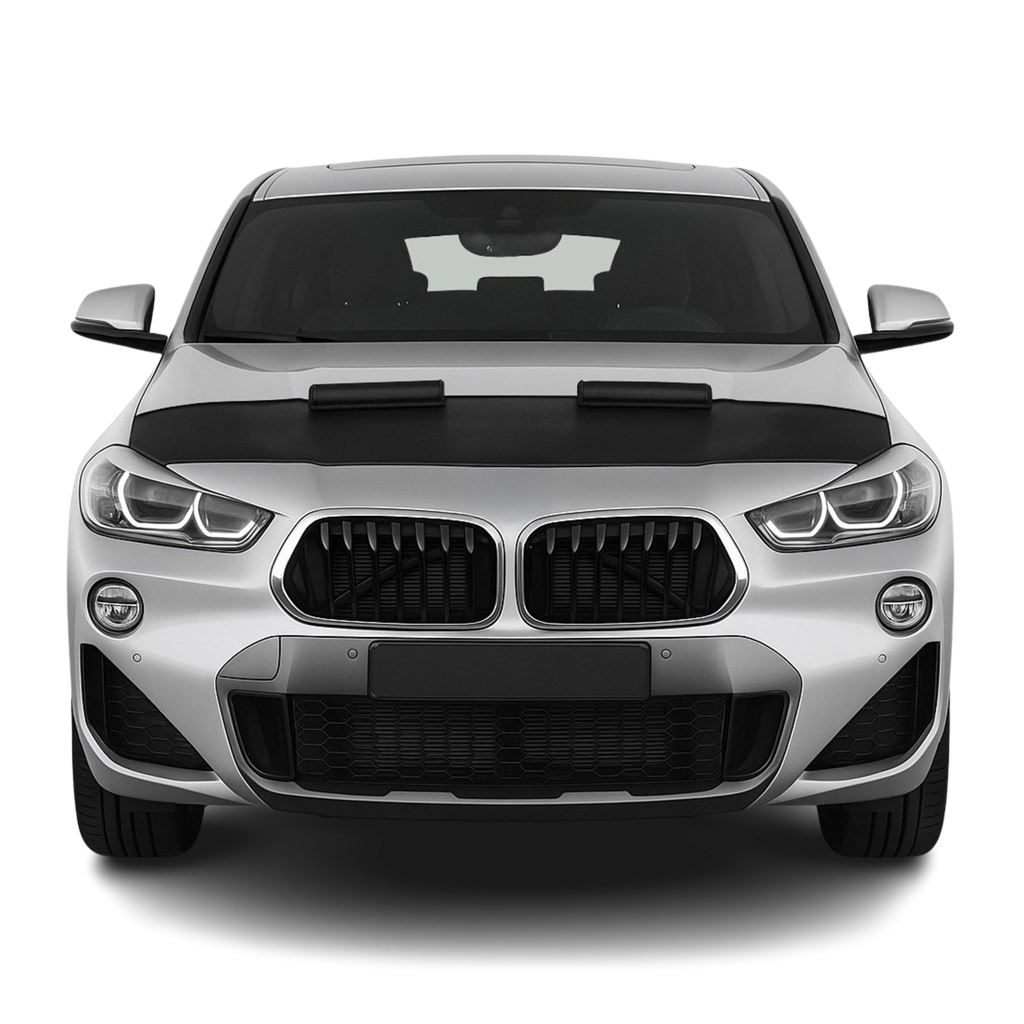 2018-2023 BMW X2 F39 Car Bonnet Mask Hood Bra Half Black