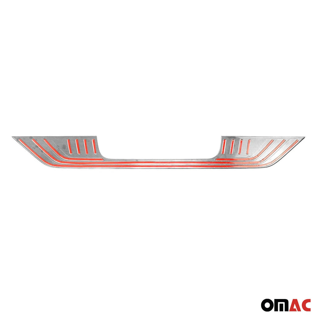 2016-2024 Mercedes Metris Trunk Sill Cover Bumper Guard Protector Stainless Steel Dark