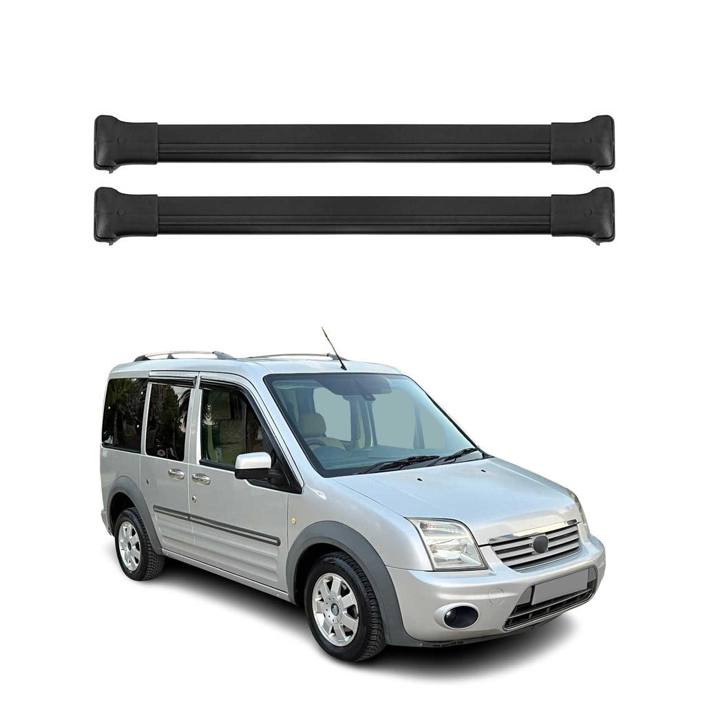 2010-2023 Ford Transit Connect Roof Rack Cross Bars Black