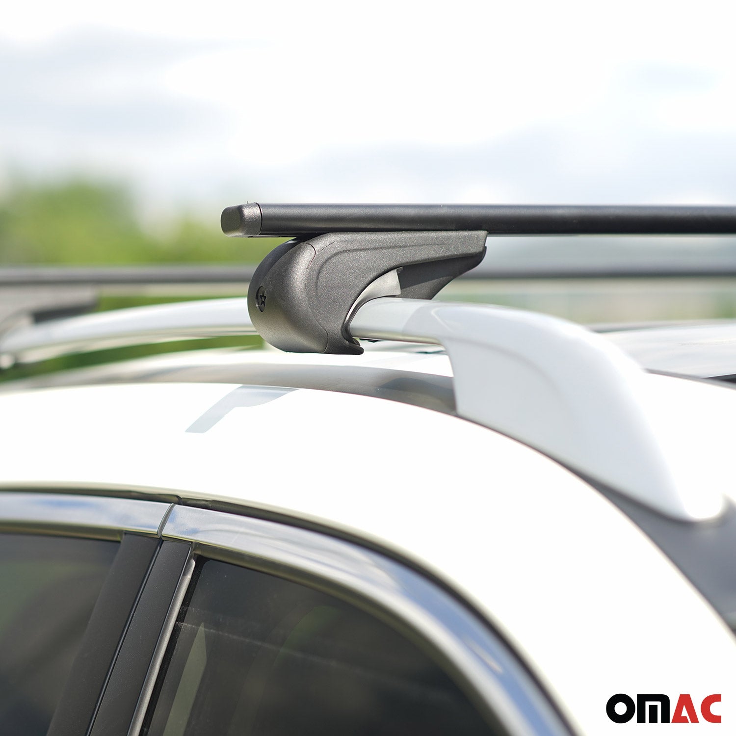 2018-2026 VW Atlas Roof Rack Cross Bars Black