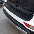 2017-2019 Kia Sportage Rear Bumper Guard Plastic Black