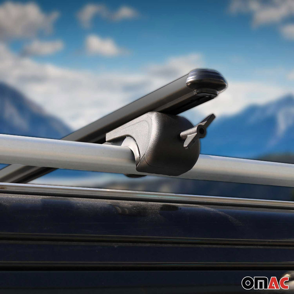 2010-2014 Subaru Outback Roof Rack Cross Bars Black