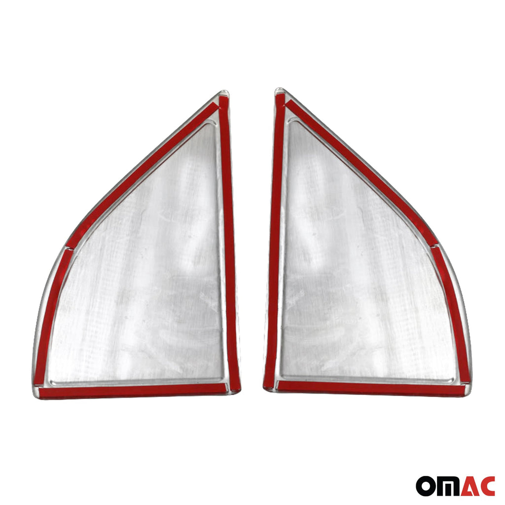 2005-2021 Nissan Frontier Window Molding Trim Streamer Stainless Steel Silver 2 Pcs