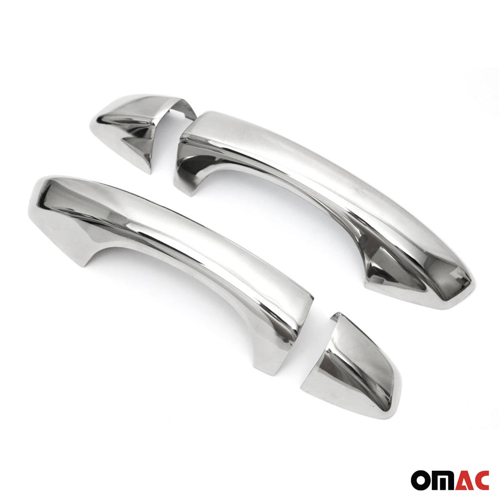 2015-2021 VW Golf Car Door Handle Cover Protector Stainless Steel Chrome 4 Pcs